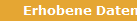 Erhobene Daten